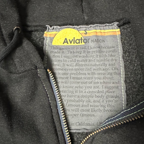 Aviator Nation Zip-Up Hoodie - Picture 3 of 5